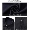 imageJVER Mens Cotton Linen Short Sleeve Shirts Casual Button Down Shirt for Men Beach Summer Vacation Wedding TopsNavy