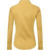 imageJVER Womens Dress Shirts Long Sleeve Button Down Shirts WrinkleFree Solid Work BlouseLemon Yellow