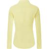 imageJVER Womens Dress Shirts Long Sleeve Button Down Shirts WrinkleFree Solid Work BlouseLight Yellow