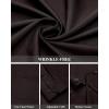 imageJVER Mens Dress Shirts Wrinkle Free Long Sleeve Formal Shirt Solid Business Casual Button Down Shirts for Wedding PromDark Brown