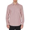 imageJVER Mens Dress Shirts Wrinkle Free Long Sleeve Formal Shirt Solid Business Casual Button Down Shirts for Wedding PromDusty Pink