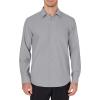 imageJVER Mens Dress Shirts Wrinkle Free Long Sleeve Formal Shirt Solid Business Casual Button Down Shirts for Wedding PromLight Gray
