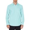 imageJVER Mens Dress Shirts Wrinkle Free Long Sleeve Formal Shirt Solid Business Casual Button Down Shirts for Wedding PromMint Blue