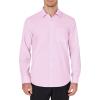 imageJVER Mens Dress Shirts Wrinkle Free Long Sleeve Formal Shirt Solid Business Casual Button Down Shirts for Wedding PromPink