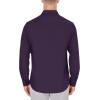 imageJVER Mens Dress Shirts Wrinkle Free Long Sleeve Formal Shirt Solid Business Casual Button Down Shirts for Wedding PromPurple