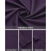 imageJVER Mens Dress Shirts Wrinkle Free Long Sleeve Formal Shirt Solid Business Casual Button Down Shirts for Wedding PromPurple