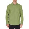 imageJVER Mens Dress Shirts Wrinkle Free Long Sleeve Formal Shirt Solid Business Casual Button Down Shirts for Wedding PromSage Green