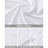 imageJVER Mens Dress Shirts Wrinkle Free Long Sleeve Formal Shirt Solid Business Casual Button Down Shirts for Wedding PromWhite
