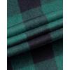 imageJVER Mens Flannel Plaid Shirts Long Sleeve Regular Fit Casual Button Down Checkered Buffalo Plaid Shirt for Fall WinterGreen Black