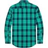 imageJVER Mens Flannel Plaid Shirts Long Sleeve Regular Fit Casual Button Down Checkered Buffalo Plaid Shirt for Fall WinterGreen Blue