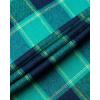 imageJVER Mens Flannel Plaid Shirts Long Sleeve Regular Fit Casual Button Down Checkered Buffalo Plaid Shirt for Fall WinterGreen Blue