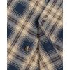 imageJVER Mens Flannel Plaid Shirts Long Sleeve Regular Fit Casual Button Down Checkered Buffalo Plaid Shirt for Fall WinterNavy Yellow