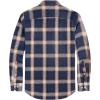 imageJVER Mens Flannel Plaid Shirts Long Sleeve Regular Fit Casual Button Down Checkered Buffalo Plaid Shirt for Fall WinterP Blue