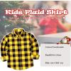 imageJVER Mens Flannel Plaid Shirts Long Sleeve Regular Fit Casual Button Down Checkered Buffalo Plaid Shirt for Fall WinterYellow Black