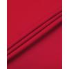 imageJVER Mens Short Sleeve Dress Shirts with Pocket Casual Button Down Shirt WrinkleFree Stretch Business ShirtsRed Style