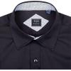 imageJVER Mens Casual Long Sleeve Stretch Dress Shirt WrinkleFree Regular Fit Button Down ShirtsBlack White