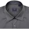 imageJVER Mens Casual Long Sleeve Stretch Dress Shirt WrinkleFree Regular Fit Button Down ShirtsGrey Grey