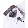 imageJVER Mens Casual Long Sleeve Stretch Dress Shirt WrinkleFree Regular Fit Button Down ShirtsWhite Black