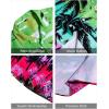 imageJVER Mens Hawaiian Shirts Casual Button Down Short Sleeve Shirts Set Printed Shorts Beach Tropical Hawaii SuitsCoconut Treegrass Green