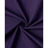 imageJVER Mens Oxford Shirt Solid Casual Button Down Collar Shirts Long Sleeve Dress Shirts with PocketDark Purple