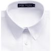 imageJVER Womens Dress Shirts Long Sleeve Button Down Shirts WrinkleFree Solid Work BlouseIvory