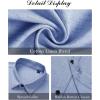 imageJVER Mens Linen Shirts Casual Short Sleeve Button Down Shirt Beach Summer Vacation Holiday Wedding Cotton TopsSky Blue