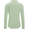imageJVER Womens Button Down Dress Shirts Solid Long Sleeve Wrinkle Free Formal Collared Shirt Casual Business Blouse with PocketLight Green