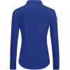 imageJVER Womens Button Down Dress Shirts Solid Long Sleeve Wrinkle Free Formal Collared Shirt Casual Business Blouse with PocketRoyal Blue