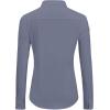 imageJVER Womens Button Down Dress Shirts Solid Long Sleeve Wrinkle Free Formal Collared Shirt Casual Business Blouse with PocketSilver Grey
