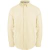 imageJVER Boys Long Sleeve Oxford Dress Shirts Solid Casual Button Down Collar Shirt Kids Formal Uniform TopsYellow