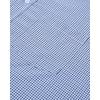 imageJVER Mens Button Down Shirts Long Sleeve Dress Shirt Business Casual Cotton Collared Plaid Tops with PocketBlue