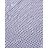 imageJVER Mens Button Down Shirts Long Sleeve Dress Shirt Business Casual Cotton Collared Plaid Tops with PocketBlue Red