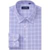 imageJVER Mens Button Down Shirts Long Sleeve Dress Shirt Business Casual Cotton Collared Plaid Tops with PocketBlue Red Gingham