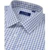 imageJVER Mens Button Down Shirts Long Sleeve Dress Shirt Business Casual Cotton Collared Plaid Tops with PocketBlue Yellow