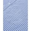 imageJVER Mens Button Down Shirts Long Sleeve Dress Shirt Business Casual Cotton Collared Plaid Tops with PocketLight Blue