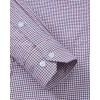 imageJVER Mens Button Down Shirts Long Sleeve Dress Shirt Business Casual Cotton Collared Plaid Tops with PocketRed Blue