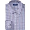 imageJVER Mens Button Down Shirts Long Sleeve Dress Shirt Business Casual Cotton Collared Plaid Tops with PocketBlue Red Plaid