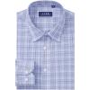 imageJVER Mens Button Down Shirts Long Sleeve Dress Shirt Business Casual Cotton Collared Plaid Tops with PocketGrey Gingham