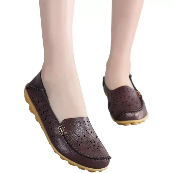 Alicegana Loafers for Women Shoes Casual: Slip on Flat Shoes Ladies Comfortable Dressy Moccasins Driving Penny Loafers