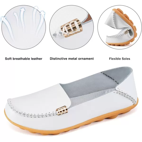 Alicegana Loafers for Women Shoes Casual: Slip on Flat Shoes Ladies Comfortable Dressy Moccasins Driving Penny Loafers