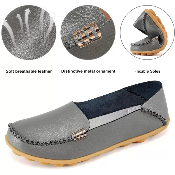 Alicegana Loafers for Women Shoes Casual: Slip on Flat Shoes Ladies Comfortable Dressy Moccasins Driving Penny Loafers