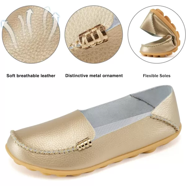 Alicegana Loafers for Women Shoes Casual: Slip on Flat Shoes Ladies Comfortable Dressy Moccasins Driving Penny Loafers