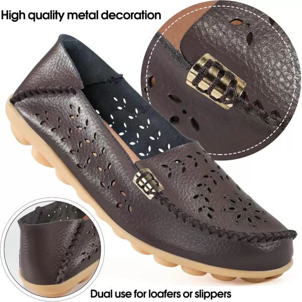 Alicegana Loafers for Women Shoes Casual: Slip on Flat Shoes Ladies Comfortable Dressy Moccasins Driving Penny Loafers
