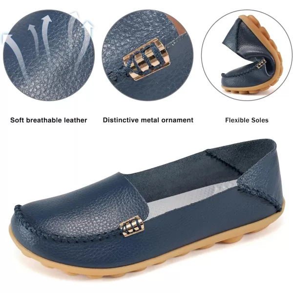 Alicegana Loafers for Women Shoes Casual: Slip on Flat Shoes Ladies Comfortable Dressy Moccasins Driving Penny Loafers