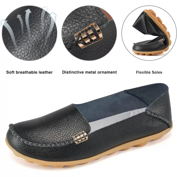 Alicegana Loafers for Women Shoes Casual: Slip on Flat Shoes Ladies Comfortable Dressy Moccasins Driving Penny Loafers