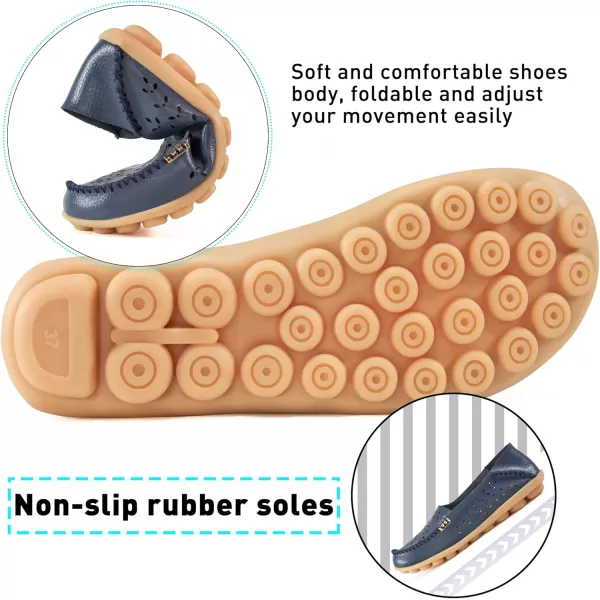 Alicegana Loafers for Women Shoes Casual: Slip on Flat Shoes Ladies Comfortable Dressy Moccasins Driving Penny Loafers