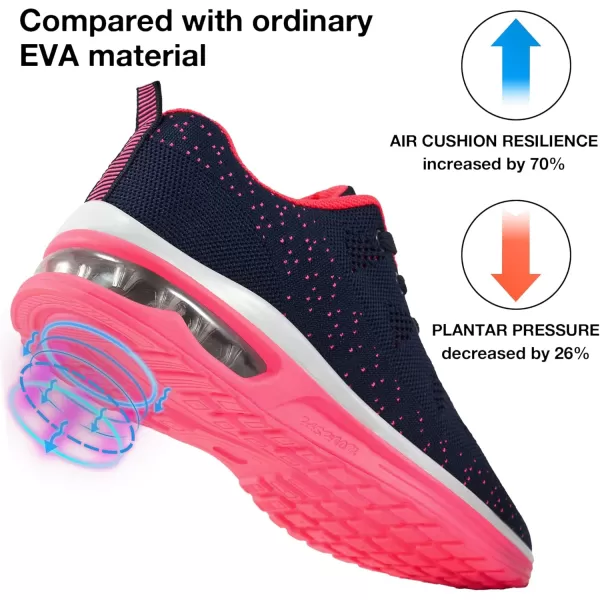 Alicegana Women's Athletic Sneakers Comfortable Walking Sport Breathable Running Air Cushion Casual Tennis Gym Shoes