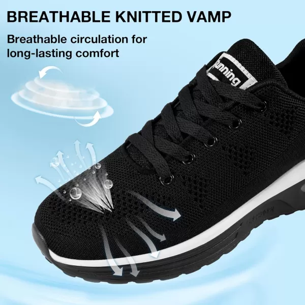 Alicegana Women's Athletic Sneakers Comfortable Walking Sport Breathable Running Air Cushion Casual Tennis Gym Shoes
