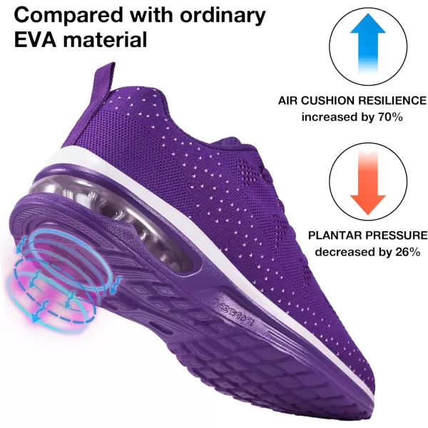 Alicegana Women's Athletic Sneakers Comfortable Walking Sport Breathable Running Air Cushion Casual Tennis Gym Shoes