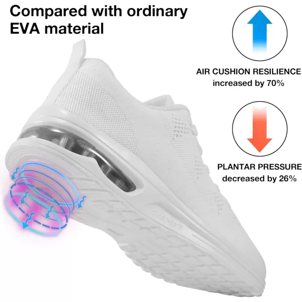 Alicegana Women's Athletic Sneakers Comfortable Walking Sport Breathable Running Air Cushion Casual Tennis Gym Shoes